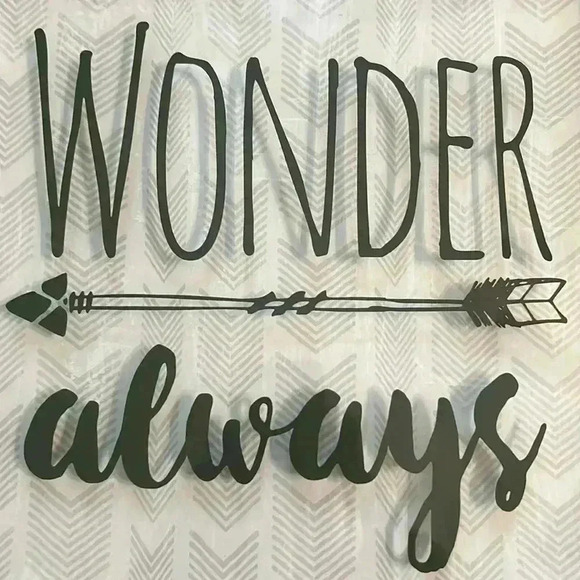 Wonder Always shadow box sign - Picture 2 of 4